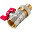 Кран шаровой с американкой 1/2 ВН/НР, ручка бабочка Rommer RBV-0005-0510215