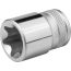 Головка торцевая ''INDUSTRIE QUALITAT'', Cr-V, внешний TORX, хромосатинированная, 1/2'', Е 24 KRAFTOOL 27810-24_z01