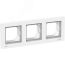ATLASDESIGN AQUA Рамка 3-постовая, IP44, БЕЛЫЙ SE (Systeme) ATN440103