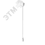 Светильник подвесной под лампу E27 1х60 Вт 200-240В IP20 1000х40 мм Белый Decor Gauss Gauss PL012
