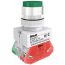 Кнопка зеленая ABLFP 22мм 220В ВK-22 SE (Dekraft) 25019DEK