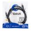 Патч-корд U/UTP, категория 6, 2xRJ45/8p8c, неэкранированный, черный, PVC, 3м Cabeus PC-UTP-RJ45-Cat.6-3m-BK
