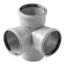 Крестовина двухплоскостная 110х110х110 VALFEX 28110110