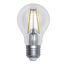 Лампа светодиодная диммируемая. Форма А, проз     рачная LED-A60-10W/4000K/E27/CL/DIM GLA01TR Uniel UL-00005182