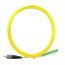 Шнур оптический simplex 7м LC/APC-FC/UPC 9/125 sm LSZH Cabeus FOP(s)-9-LC/APC-FC/UPC-7m