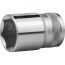 Головка торцевая ''INDUSTRIE QUALITAT'', Cr-V, FLANK, хромосатинированная, 1/2'', 19 мм KRAFTOOL 27805-19_z01