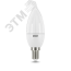Лампа светодиодная LED 12 Вт 880 лм 3000К AC180-240В E14 свеча теплая  Elementary Gauss Gauss 33112