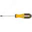 Отвертка ''Старт'', CrV сталь, прорезиненная ручка 6х100 мм РН2 FIT 55177