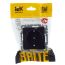 BRITE Розетка 1-местная с заземлением без защитных шторок 16А РС11-1-0-БрЧ черный IEK