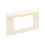 Рамка на 4 модуля, слоновая кость, RAL9001