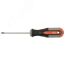 Отвертка стержневая крестовая ROUND GRIP, PH0x75 мм Ombra 751075