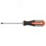 Отвертка стержневая крестовая ROUND GRIP, PH1x100 мм Ombra 751110
