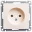 W59 Розетка без заземления без шторок, 16А, механизм, слоновая кость SE (Systeme) RS16-153-2-86