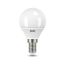 Лампа светодиодная LED 10 Вт 750 лм 6500К AC180-240В E14 шар P45 холодная Elementary Gauss 53130