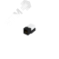 Модуль Keystone Cat 5e RJ45/8P8C для FT-TOOL неэкранированный черный NIKOMAX/NIKOLAN NMC-KJUD2-FT-BK