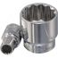 Головка торцевая 12-гранная 1/2''DR, 14 мм Ombra 112314