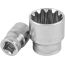 Головка торцевая SUPER TECH 1/4''DR, 10 мм,3/8'',E13 Jonnesway S68H2110