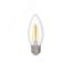Лампа сетодиодная декоративная LED 8w E27 3000K свеча прозрачная филамент 230/50 JazzWay 5020726