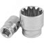 Головка торцевая SUPER TECH 1/4''DR, 10 мм,3/8'',E13 Jonnesway S68H2110