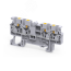 Клемма с 4 конт. push-in 2,5 кв.мм OptiClip СP-2,5-QUATTRO-(0,2-2,5)-I-BU-синий КЭАЗ 331847