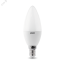 Лампа светодиодная LED 8 Вт 560 лм 6500К AC180-240В E14 свеча холодная Elementary Gauss 33138