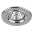 Светильник литой ''алюминевый'' MR16,12V/220V, 50W серебро KL58 SL ЭРА Б0017256