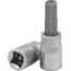 Насадка торцевая 1/4''DR с вставкой-битой шестигранной, H6, 37 мм Jonnesway S09H206