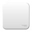 BLANCA одноклавишный выключатель наружный (cх.1) с изолирующей пластиной, 6а, 250в, белый SE (Systeme) BLNVA061011