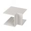 Угол внутренний (40х40) (4 шт) Plast Белый EKF ibw-40-40x4