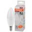 Лампа светодиодная LED 10 Вт E14 3000К 800Лм свеча 220 В (замена 75Вт) OSRAM LEDVANCE 4058075579125