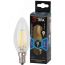 Лампа светодиодная F-LED B35-9w-840-E14 (филамент, свеча, 9Вт, нейтр, E14) (10/100/5000) ЭРА Б0046995