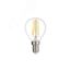 Лампа сетодиодная декоративная LED 6w E14 4000K шар прозрачный филамент 230/50 JazzWay 5021037
