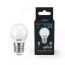 Лампа светодиодная LED 6.5 Вт 550 лм 6500К AC150-265В E27 шар P45 холодная  Black Gauss Gauss 105102307