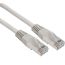 Патч-корд FTP категория 6 LSZH, длина 1 метр, экранированный, серый, REXANT 18-8102-1