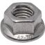 Гайка шестигранная с фланцем DIN 6923 М16 A2 КМП А2 6923 М16/25