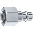 Переходник 3/8''F - рапид штуцер Профессионал ЗУБР 64914-3/8