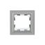 BRITE Рамка 1-местная IP44 РУ-1-БрА-44 алюминий IEK