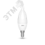 Лампа светодиодная LED 5.5 Вт 400 лм 3000К AC180-240В E14 свеча теплая  Basic Gauss Gauss 1034116