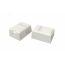 Корпус настенной розетки для установки 1-ой встав типа Keystone Jack Hyperline SBB4-1-WH