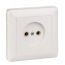 ХИТ Розетка скрытая без заземления 250В 10А белая SE (Systeme) RS10-132-B