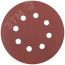 Круги шлифовальные с отверстиями (липучка), алюминий-оксидные, 125 мм, 5 шт Р 150 КУРС 39787