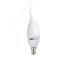Лампа светодиодная LED 7Вт E14 530Лм 230V/50Hz теплый матовая свеча на ветру SP JazzWay 1027894-2