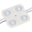 Модуль герметичный CRAFT-2835-4-12V Warm 170deg (45x43мм, 1.6W, IP67) (ARL, Закрытый) Arlight 029682