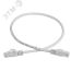 Шнур коммутационный (патч-корд) кат.5E UTP 1м серый GENERICA Generica PC01-C5EU-1M-G