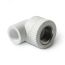 Угольник 20 х 1/2' ВР комбинированный, полипропиленовый, белый PRO AQUA PA26008P