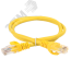 Шнур коммутационный (патч-корд) кат.5Е UTP 1м желтый GENERICA Generica PC05-C5EU-1M-G