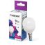 Лампа светодиодная LED 12Вт Шар 220В Е14 D45х90 6500К холодный 1070 лм КОСМОС LkeLED12wGL45E1465