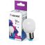 Лампа светодиодная LED 12Вт Шар 220В Е27 D45х90 6500К холодный 1070 лм КОСМОС LkeLED12wGL45E2765