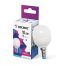 Лампа светодиодная LED 10.5Вт Шар 220В Е14 D45х82 6500К холодный 840 лм КОСМОС LkeLED10.5wGL45E1465