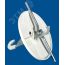 Розетка потолочная с удлиненной осью белая SE (Systeme) RP-1-2